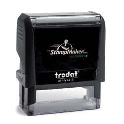 Trodat stamp ink pad 6/4915 self inking stamp replacement refill for 4915 BLUE